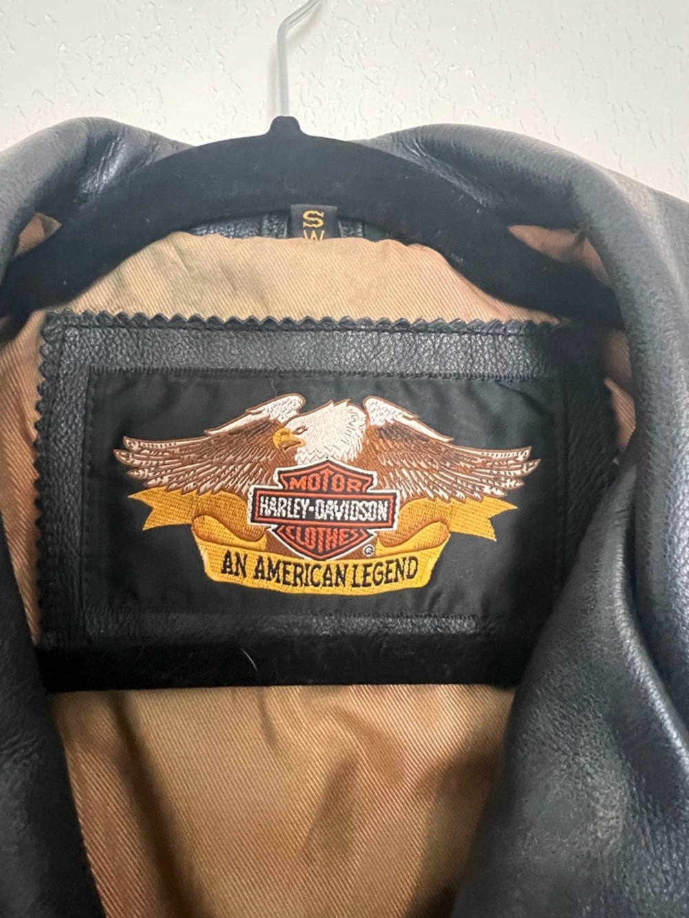 Vintage Y2K Harley-Davidson Women's Rose Embossed Leather Moto Jacket - Picture 2 of 14